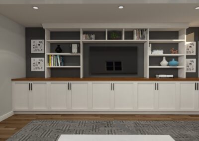 Stunning Basement in Natick | Luxury Basement Remodels